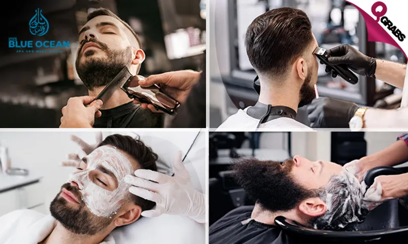 Men’s Grooming: Haircut, Shave, Deep Cleansing Facial & More!